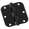 ONWARD ROUND CORNER DOOR HINGE STEEL BLACK 3 1/2x5/8"