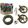 BEN-MOR HARMONY/ANT. CLOTHESLINE KIT METAL BRONZE 150'