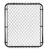 BLACK CHAIN LINK GATE 40"X60"