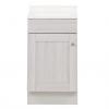 MASTER BRAND CABINET TRADITIONAL VANITY COMBO ENGIN.WOOD OFF-WHITE 18"