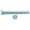RELIABLE WITH NUT PAN MACHINE SCREW STEEL #10-32x1 3/4"xBX8