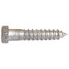 RELIABLE HEX.HEAD LAG SCREW GALV.STEEL GALVANIZED 1/4x6"xBX/50