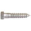 RELIABLE HEX.HEAD LAG SCREW GALV.STEEL GALVANIZED 5/16x5"xBX/50
