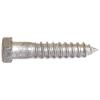 RELIABLE HEX.HEAD LAG SCREW GALV.STEEL GALVANIZED 1/2x3 1/2"xBX/25