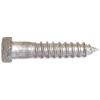 RELIABLE HEX.HEAD LAG SCREW GALV.STEEL GALVANIZED 1/2x4 1/2"xBX/25