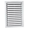 DURAFLO GABLE VENT PLASTIC WHITE 8x12"