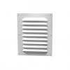 DURAFLO GABLE VENT PLASTIC WHITE 8x16"