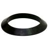 MASTER PLUMBER BEVELLED OVERFLOW GASKET RUBBER BLACK
