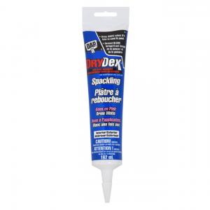 DAP NAIL+SPACKL. HOLE FILLER CALC.CARBON. WHITE 162ML