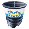 MOLE-PIPE FILTER DRAIN CAP BLACK 3" 4"