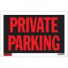 KLASSEN PRIV.PARKING SIGN 8x12"