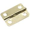 ONWARD DECORATIVE HINGE SOLID BRASS BRASS 7/8"x9/16"xPK2