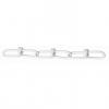 BEN-MOR DOUBLE LOOP CHAIN STEEL WHITE 1/0x100'x200LB