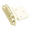 RICHELIEU HINGE-INSET BRASS BRASS 3/8"