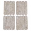 FELTAC STRIP/SELF-S FELT PAD POLYESTER BEIGE 1/2x2 5/8"x16PK