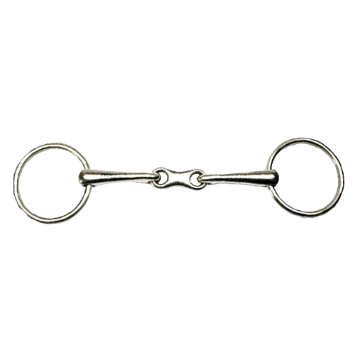 GS L.R FRENCH LINK SNAFFLE 5-1/4
