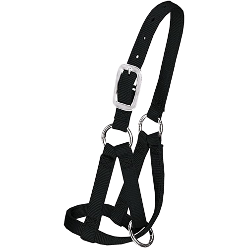 WEAVER LLAMA HALTER BLACK