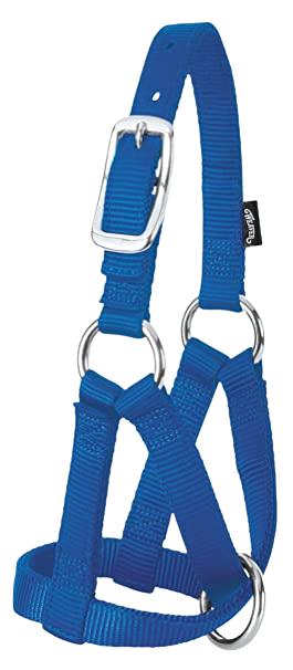 MED GOAT HALTER BLUE