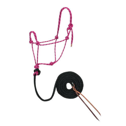 DIAMOND BRAID ROPE HALTER RASP