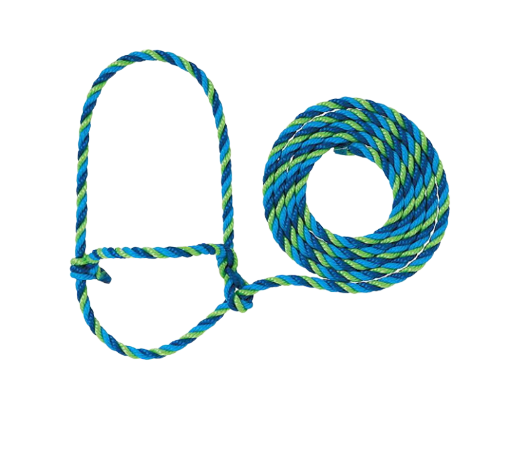 WEAVER CATTLE ROPE HALTER BL-HB