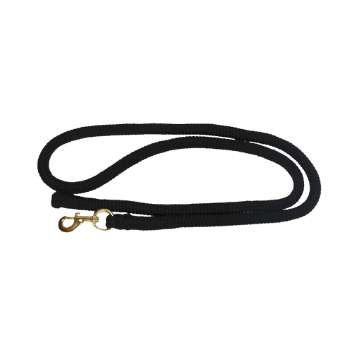 COMFORT LEAD ROPE 8FT BLK