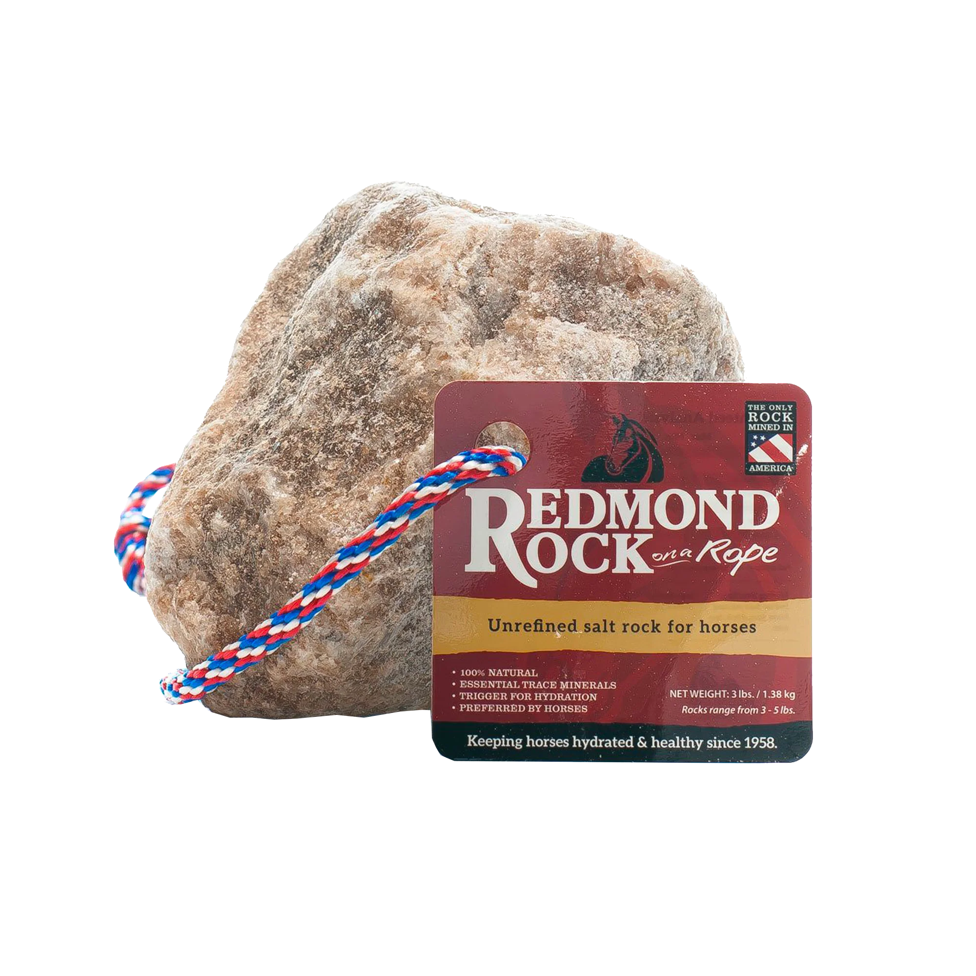 REDMOND ROCK W/ROPE SMALL 3LB