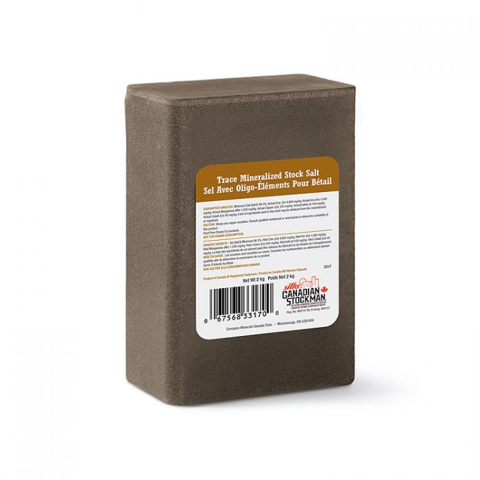 SALT BLOCK TRACE MINERAL 2KG