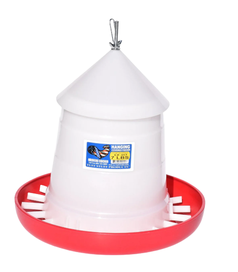 TS COVERED POULTRY FEEDER 7LB