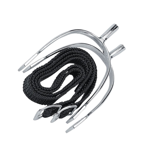 POW SPURS WITH STRAPS LADIES