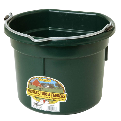 MILLER FLATBACK BUCKET 8QT GRN