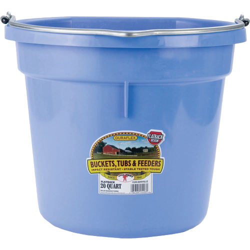 MILLER FLTBCK BUCKET 20QT BRYBLU