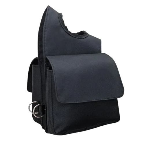 WEAVER POMMEL BAG BLACK