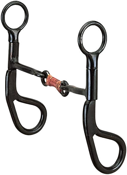 3 PC SNAFFLE BIT / COPPER INLAY