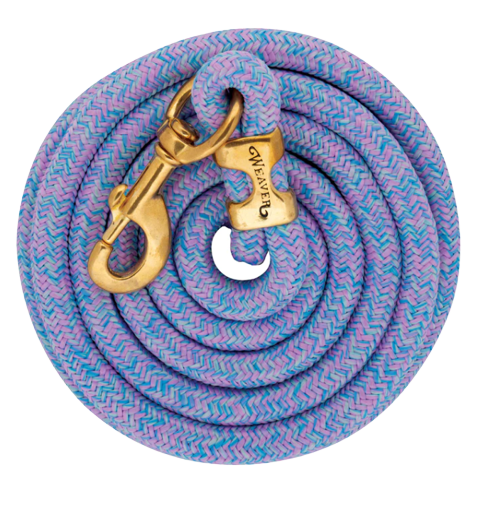 POLY LEAD ROPE 10' LPUR/LBL/LGR