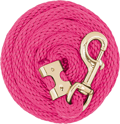 POLY LEAD ROPE 10' DIVA PINK