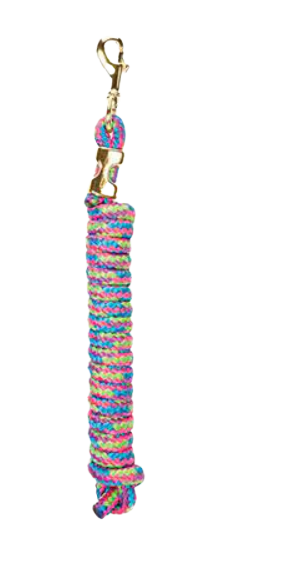 MINI LEAD ROPE 7' PK/LI/HBL/PUR