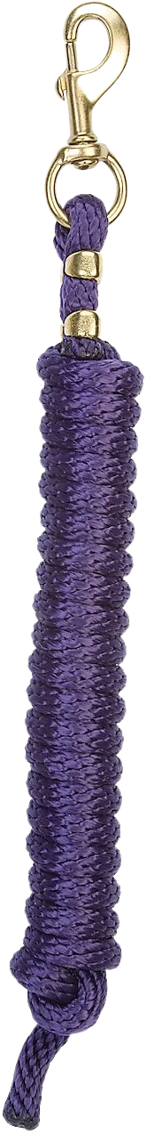 MINI LEAD ROPE 7' PURPLE
