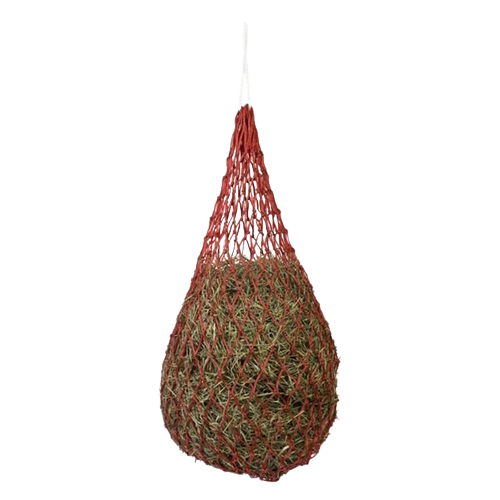 WEAVER SLOW FEED HAY NET RED