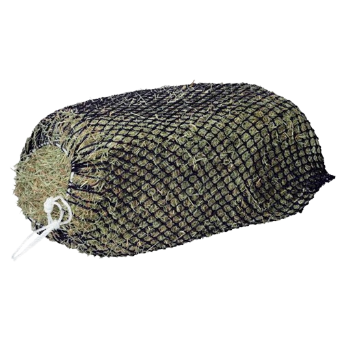 SLOW FEED HAY BALE NET BLK