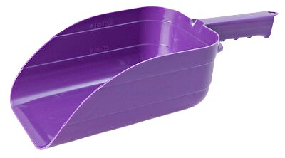 MILLER FEED SCOOP 5PT PURPLE