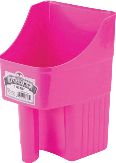 FEED SCOOP ENCLOSED HOTPINK