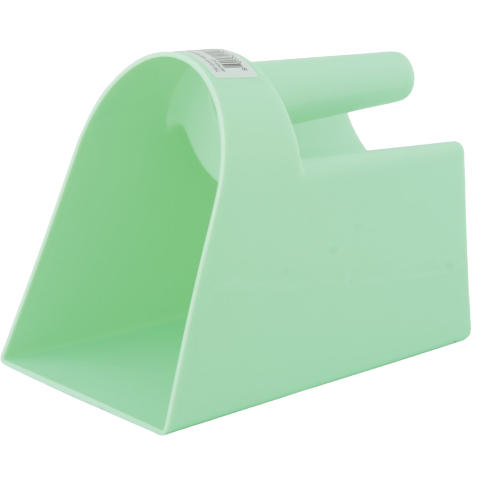2 QT FEED SCOOP M. GREEN