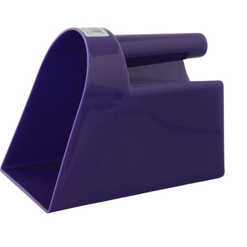 2 QT FEED SCOOP BLUE