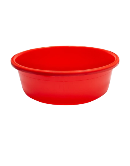 TS 9QT PLASTIC FEED PAN RED