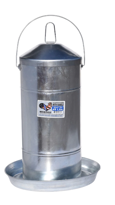 44LB GALV POULTRY FEEDER