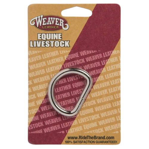 WEAVER WELDED D RINGS 1-1/4"