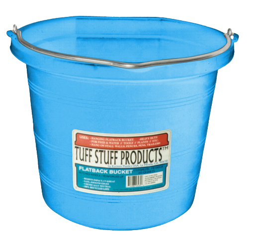 FLAT UTILITY BUCKET 20QT SKY BL