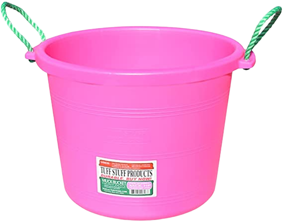 MUCK BUCKET 70QT HOT PINK