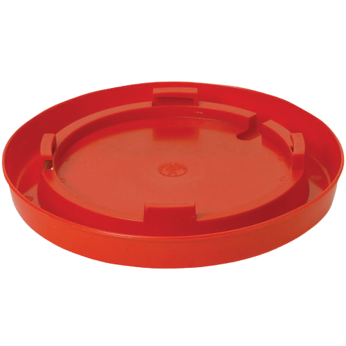 WATERER BASE POULTRY RED