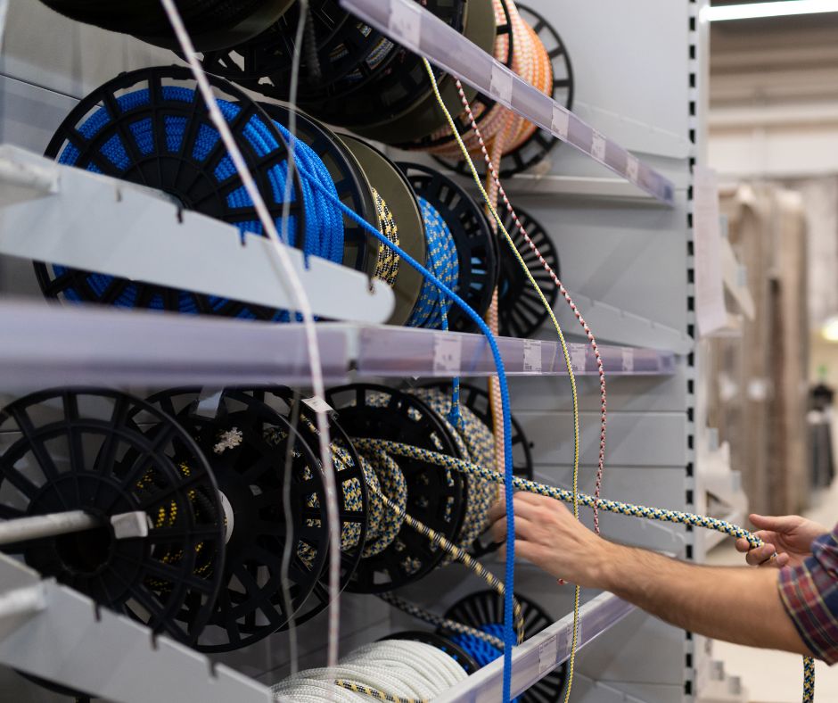 CHAIN, CABLE, ROPE, WIRE